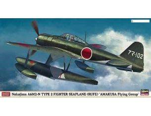 HASEGAWA 09922 NAKAJIMA A6M2-N TYPE 2 FIGHTER SEAPLANE AMAKUSA FLYING GROUP 1:48 KIT Modellino