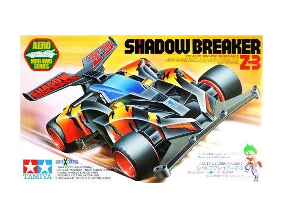 TAMIYA  MINI 4WD 19602 SHADOW BREAKER Z3 1:32 KIT Modellino