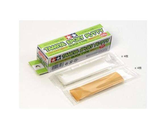 TAMIYA 87143 EPOXY PUTTY QUICK TYPE 100gr Modellismo