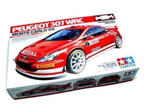 TAMIYA 285 PEUGEOT 307 WRC MONTE CARLO 05 1:24 KIT  Modellino