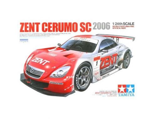 TAMIYA 303 ZENT CERUMO SC 2006 1:24 KIT  Modellino