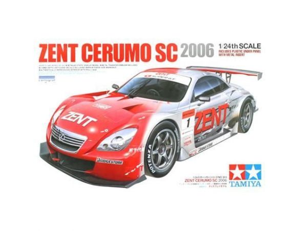 TAMIYA 303 ZENT CERUMO SC 2006 1:24 KIT  Modellino