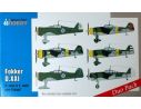 SPECIAL HOBBY 48124 FOKKER D.XXI DUO PACK 1:48 KIT Modellino