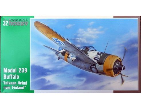 SPECIAL HOBBY 32004 MODEL 239 BUFFALO TAIVAAN HELMI OVER FINLAND 1:32 KIT Modellino