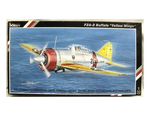 SPECIAL HOBBY 32010 F2A-2 BUFFALO YELLOW WINGS 1:32 KIT Modellino