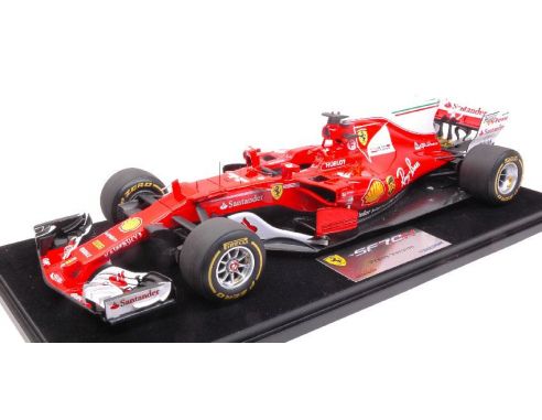 Looksmart LS18F106 FERRARI SF70-H 2017 PRESS VERSION C/VETRINA 1:18 Modellino