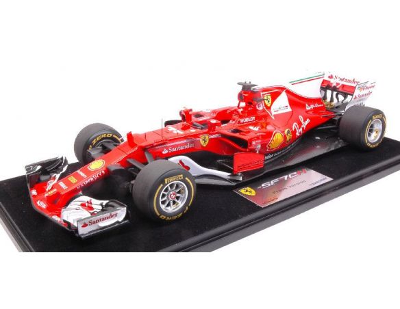 Looksmart LS18F106 FERRARI SF70-H 2017 PRESS VERSION C/VETRINA 1:18 Modellino
