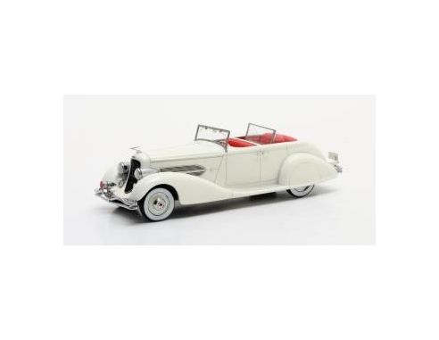Matrix MX40406-041 DUESENBERG SJ 544-2570 BOHMAN & SCHWARTZ CONVERTIBLE SEDAN 1936 1:43 Modellino