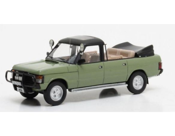 Matrix MX41701-011 RANGE ROVER ROMETSCH HUNTING CAR HONECKER GREEN 1985  1:43 Modellino