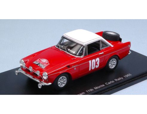 Spark Model S4060 SUNBEAM N.103 5th MONTE CARLO 1965 A.COWAN-R.TURVEY 1:43 Modellino