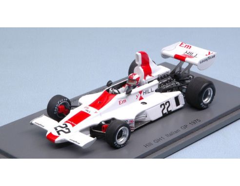 Spark Model S5671 HILL GH1 R.STOMMELEN 1975 N.22 ACCIDENT ITALY GP 1:43 Modellino