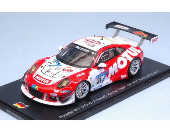 Spark Model SG321 PORSCHE 911 GT3 R N.31 NURBUR.2017  CHRISTENS.-BACHLER-SIEDLER-LUHR 1:43 Modellino