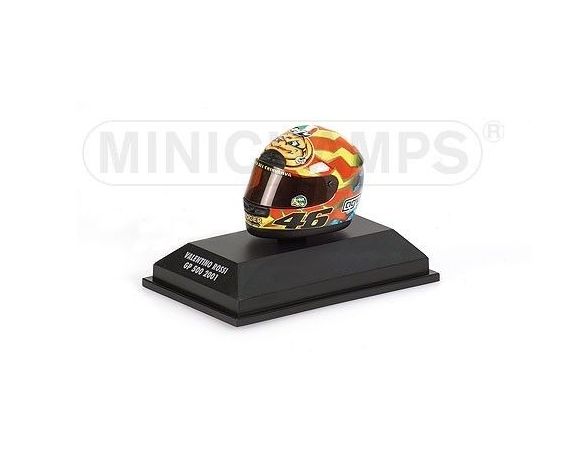Minichamps PM397010046 CASCO V.ROSSI 2001 1:8 Modellino