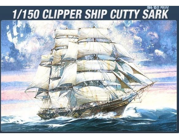 ACADEMY 14403 CLIPPER SHIP CUTTY SARK 1:150 Kit Modellino