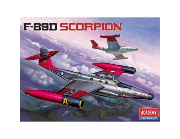 ACADEMY 12403 F-89D SCORPION 1:72 Kit Modellino
