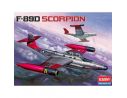 ACADEMY 12403 F-89D SCORPION 1:72 Kit Modellino