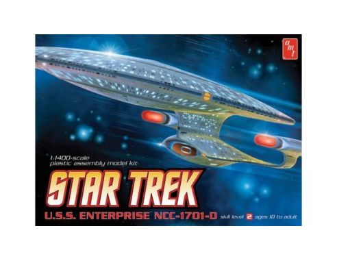 AMT 656 STAR TREK ENTERPRISE 1701D 1:1400 KIT Modellino