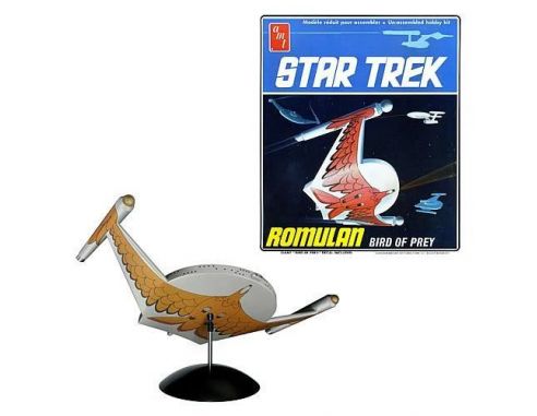 AMT 665 STAR TREK ROMULAN BIRD OF PREY 1:650 KIT Modellino