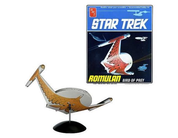 AMT 665 STAR TREK ROMULAN BIRD OF PREY 1:650 KIT Modellino