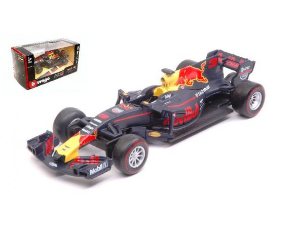 Bburago BU38027R RED BULL RB13 DANIEL RICCIARDO 2017 N.3 1:43 Modellino