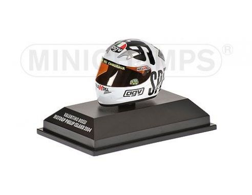 Minichamps PM397040096 CASCO V.ROSSI 2004 P.ISLAND 1:8 Modellino