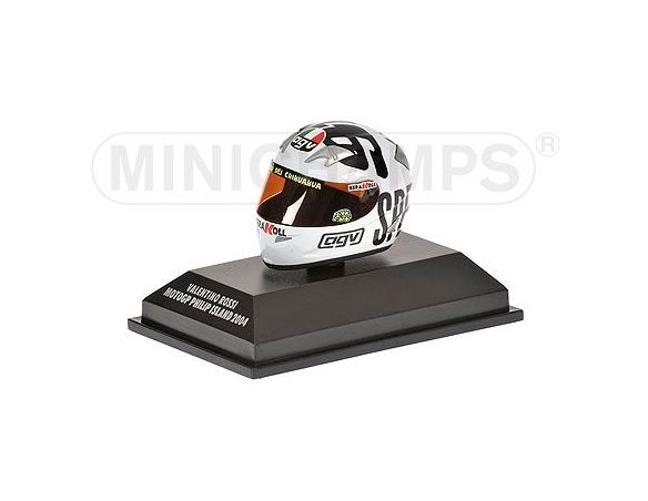 Minichamps PM397040096 CASCO V.ROSSI 2004 P.ISLAND 1:8 Modellino