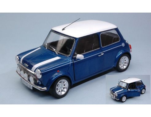 Solido SL1800601 MINI COOPER SPORT 1997 BLUE 1:18 Modellino