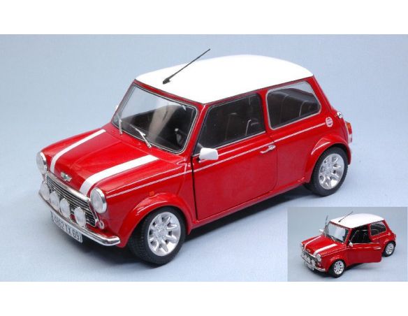Solido SL1800602 MINI COOPER SPORT 1997 RED 1:18 Modellino