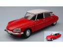 Solido SL1800702 CITROEN DS SPECIAL 1972 PASTEL RED W/CREAM ROOF 1:18 Modellino