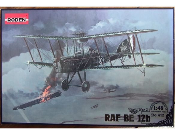 Roden 412 RAF BE 12B 1:48 Kit Modellino