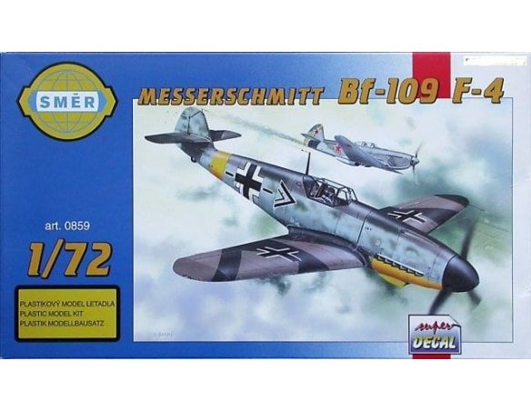 SMER 0859 MESSERSCHMITT BF-109 F-4 1:72 KIT Modellino