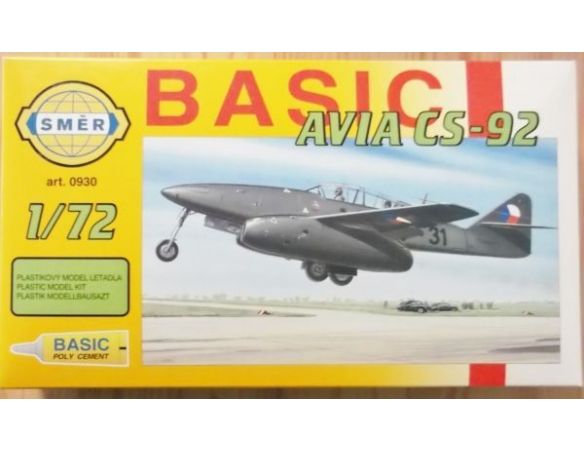 SMER 0930 AVIA CS 92 1:72 KIT Modellino