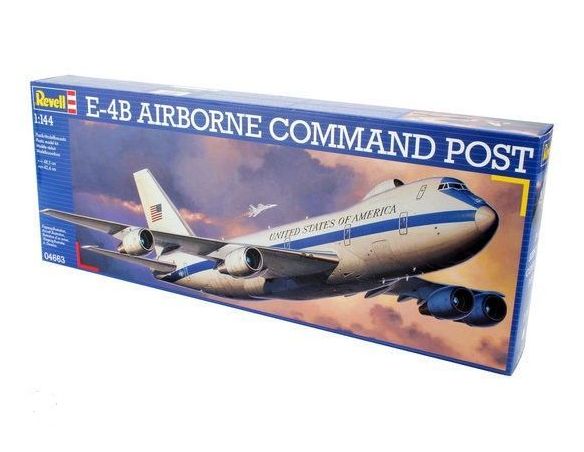 REVELL 04663 E-4B AIRBORNE COMMAND POST 1:144 KIT Modellino