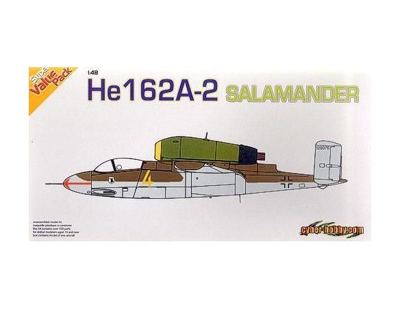 Dragon 5564 HE162A-2 SALAMANDER 1:48 Modellino