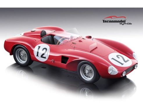 Tecnomodel TMD1854B FERRARI 625 LM N.12 3rd LM 1956 O.GENDEBIEN-M.TRINTIGNANT 1:18 Modellino