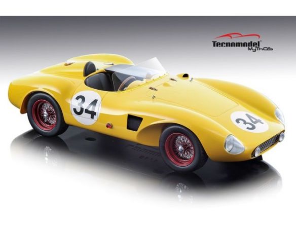 Tecnomodel TMD1854C FERRARI 625 LM N.34 NASSAU 1956 ROBERT PUBLICKER 1:18 Modellino