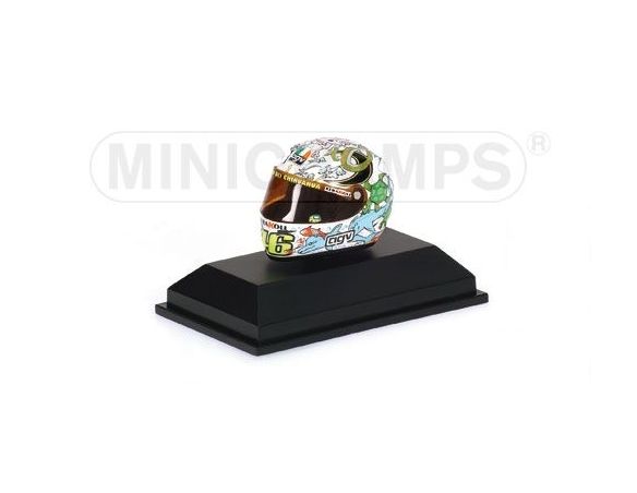Minichamps PM397050086 CASCO V.ROSSI 2005 VALENCIA 1:8 Modellino
