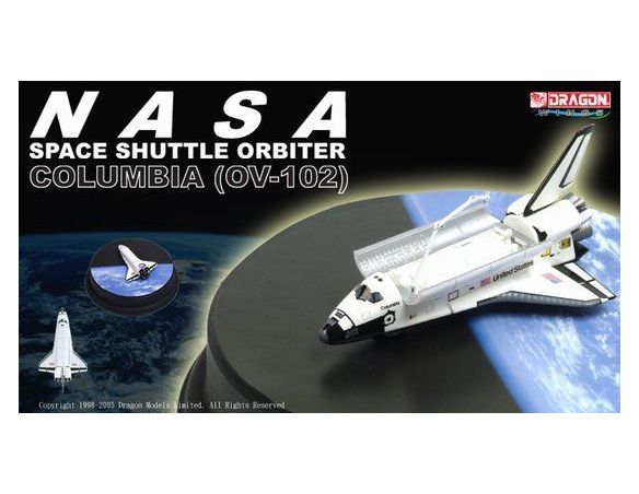 Dragon 55532 NASA COLUMBIA OV-102 1:400 KIT Modellino