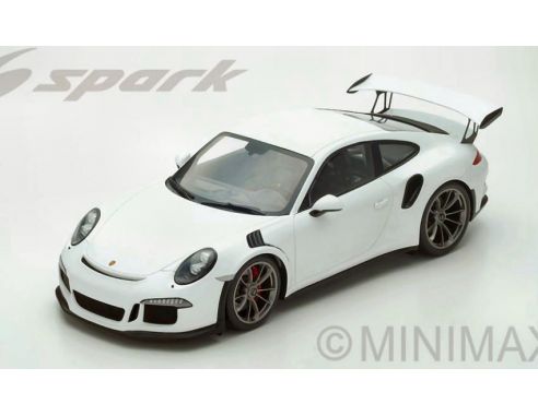 Spark Model S12006 PORSCHE 991 GT3 RS 2016 WHITE 1:12 Modellino