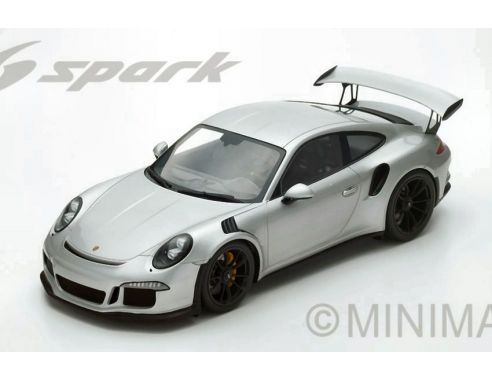 Spark Model S12008 PORSCHE 991 GT3 RS 2016 SILVER 1:12 Modellino