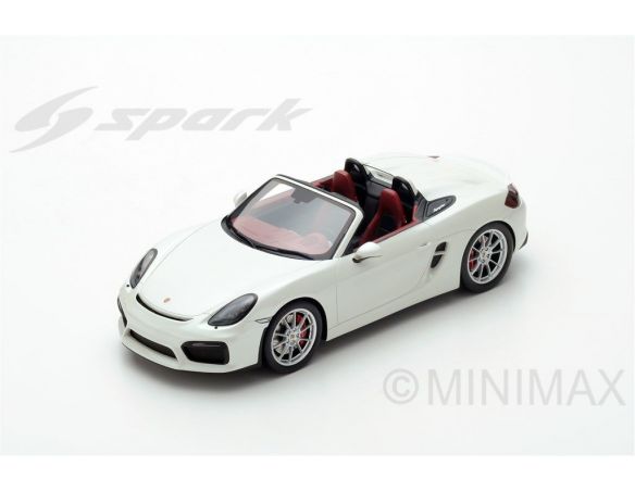 Spark Model S18237 PORSCHE BOXSTER SPYDER 2016 1:18 Modellino