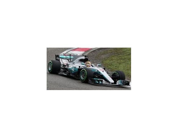 Spark Model S18300 MERCEDES F1 W08 L.HAMILTON 2017 N.44 WINNER CHINESE GP 1:18 Modellino