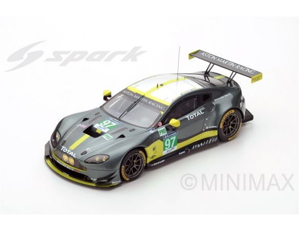 Spark Model S18332 ASTON MARTIN VANTAGE GTE N.97 WINNER LMGTE 2017 TURNER-ADAM-SERRA 1:18 Modellino