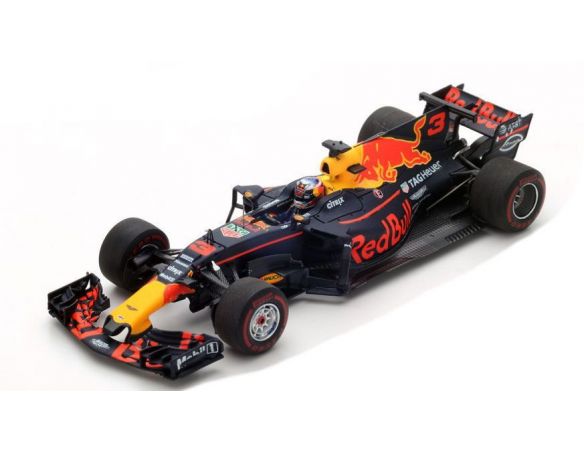 Spark Model S5047 RED BULL D.RICCIARDO 2017 N.3 WINNER AZERBAIJAN GP 1:43 Modellino