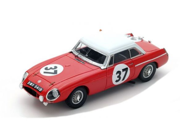 Spark Model S5078 MGB HARDTOP N.37 19th LM 1964 P.HOPKIRK-A.HEDGES 1:43 Modellino
