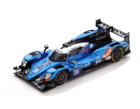 Spark Model S5822 ALPINE A470 GIBSON N.36 11th LM 2017 RUMAS-MENEZES-RAO 1:43 Modellino