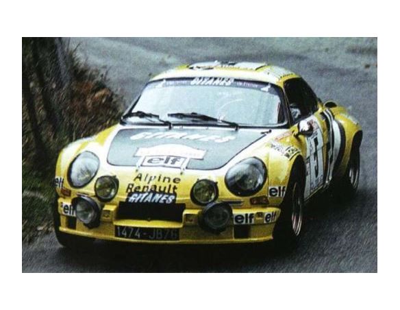 Trofeu TF0839 ALPINE A110 N.5 ACCIDENT TOUR DE CORSE 1975 LARROUSSE-DELFERIER 1:43 Modellino