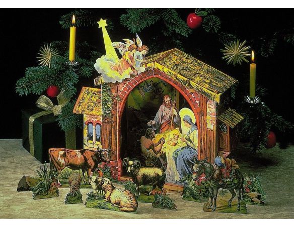 SCHREIBER BOGEN 576 PRESEPE 39X22X35 KIT Modellino