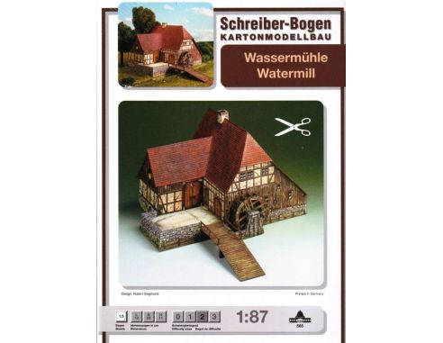 SCHREIBER BOGEN 565 MULINO 1:87 KIT Modellino