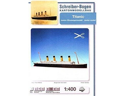 SCHREIBER BOGEN 598 TITANIC 1:400 KIT Modellino